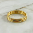 Pulso Reticulado 3x1 11.47gr / 19cm / 4mm Oro Amarillo +4 ©