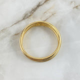 Pulso Reticulado 3x1 11.47gr / 19cm / 4mm Oro Amarillo +4 ©