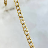 Pulso Cubana 3.2gr / 19cm / 4.5mm Oro Amarillo +3 ©
