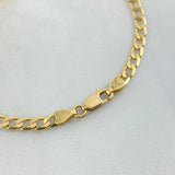 Pulso Cubana 5.05gr / 21cm / 3.7mm Oro Amarillo +3 ©