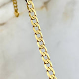 Pulso Cubana 5.05gr / 21cm / 3.7mm Oro Amarillo +3 ©
