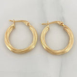 Candongas Sofi 1.6 g / 2 cm Oro Amarillo 18K