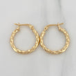 Candongas Kari 1.45 g / 2 cm Oro Amarillo 18K