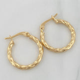 Candongas Kari 1.45 g / 2 cm Oro Amarillo 18K