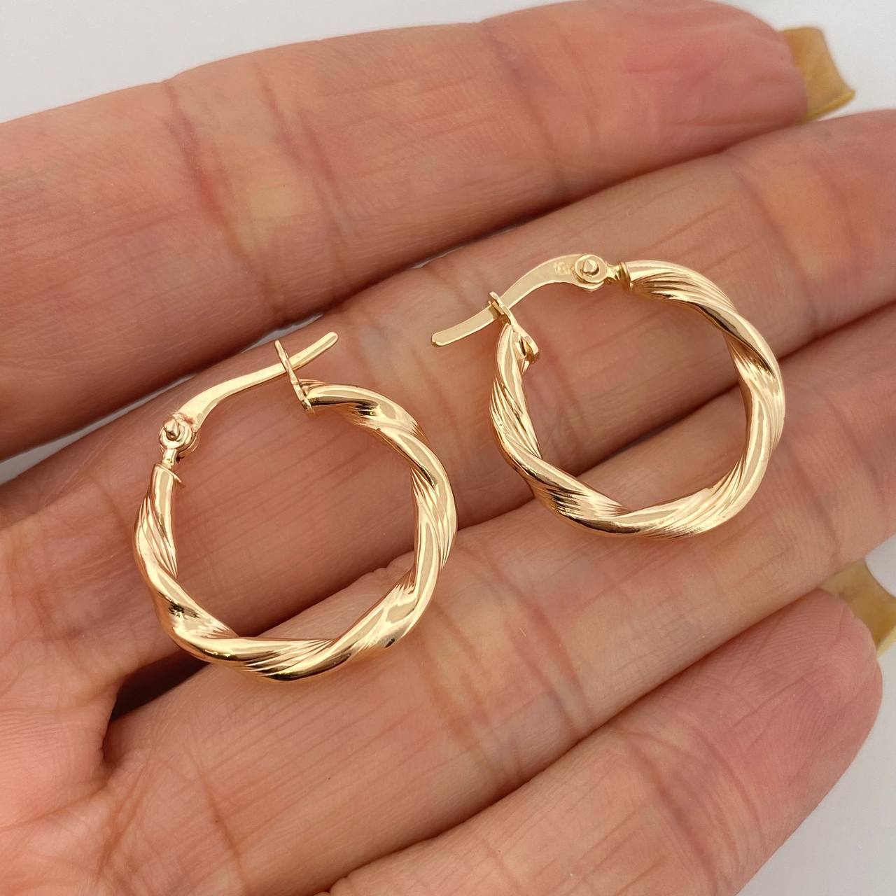Candongas Mai 1.6 g / 2 cm Oro Amarillo 18K