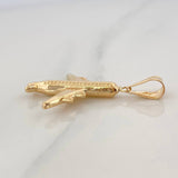 Dije Avion 1.65 g / 3.5 cm Oro Amarillo 18K