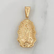 Dije Silueta Virgen Guadalupe 2.15 g / 3.5 cm Oro Amarillo 18K