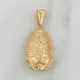 Dije Silueta Virgen Guadalupe 2.15 g / 3.5 cm Oro Amarillo 18K
