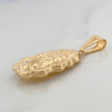 Dije Silueta Virgen Guadalupe 2.15 g / 3.5 cm Oro Amarillo 18K