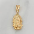Dije Silueta Virgen Guadalupe 1.3 g / 3 cm Oro Amarillo 18K