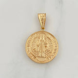 Dije San Benito 2.95 g / 3 cm Oro Amarillo 18K