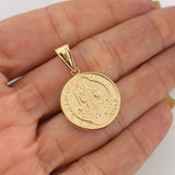 Dije San Benito 2.55 g / 3 cm Oro Amarillo 18K