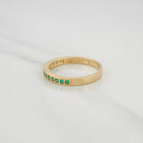 Anillo Media Churumbela 2.65g / T7 Oro Amarillo 18K