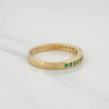 Anillo Media Churumbela 2.65g / T7 Oro Amarillo 18K