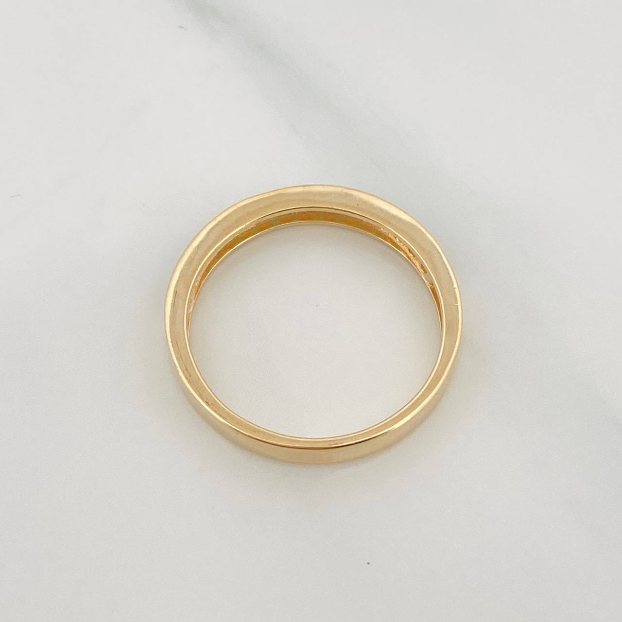 Anillo Media Churumbela 2.65g / T7 Oro Amarillo 18K