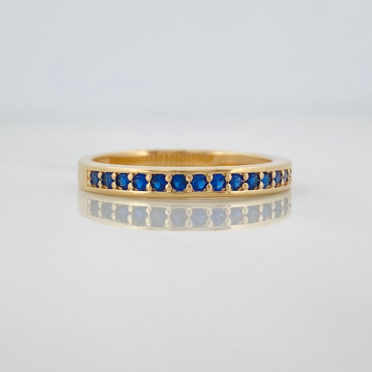 Anillo Media Churumbela 2.75g / T7 Oro Amarillo 18K