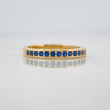 Anillo Media Churumbela 2.75g / T7 Oro Amarillo 18K