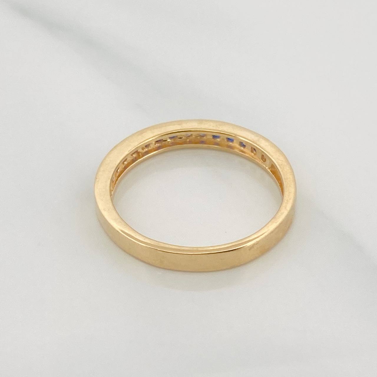 Anillo Media Churumbela 2.75g / T7 Oro Amarillo 18K