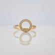Anillo Circulo 1.7g / T6 1/4 Oro Amarillo 18K