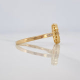 Anillo Circulo 1.7g / T6 1/4 Oro Amarillo 18K