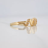 Anillo Zig Zag 1.85g / T5 Oro Amarillo 18K