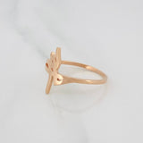 Anillo Fe 1.7g / T7 1/4 Oro Rosa 18K