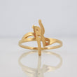 Anillo Fe 1.6g / T5 3/4 Oro Amarillo 18K