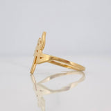 Anillo Fe 1.6g / T5 3/4 Oro Amarillo 18K