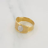 Anillo 15s 1.5g / T7 Tres Oros 18K