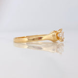 Anillo Solitario 2.1g / T7 Oro Amarillo 18K