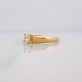 Anillo Solitario 2.55g / T6 1/4 Oro Amarillo 18K