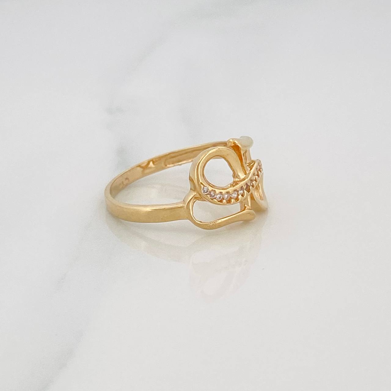 Anillo Infinito 2.35g / T7 Oro Amarillo 18K