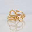 Anillo Infinito 2.35g / T7 Oro Amarillo 18K
