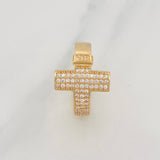 Anillo Cruz 3.65g / T6 3/4 Oro Amarillo 18K