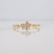 Anillo Cruz 1.15g / T5 1/4 Oro Amarillo 18K