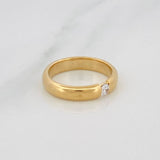 Anillo Solitario 6.55g / T7 3/4 Oro Amarillo 18K