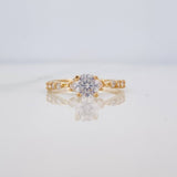 Anillo Solitario Churumbela 1.85g / T6 Oro Amarillo 18K