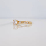 Anillo Solitario Churumbela 1.85g / T6 Oro Amarillo 18K