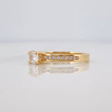 Anillo Solitario Churumbela 2.35g / T6 3/4 Oro Amarillo 18K