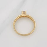 Anillo Solitario Churumbela 2.35g / T6 3/4 Oro Amarillo 18K