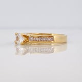 Anillo Solitario Churumbela 3.5g / T6 1/4 Oro Amarillo 18K