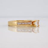 Anillo Solitario Churumbela 3.5g / T6 1/4 Oro Amarillo 18K