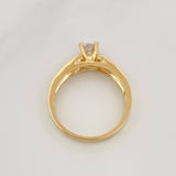 Anillo Solitario Churumbela 3.5g / T6 1/4 Oro Amarillo 18K