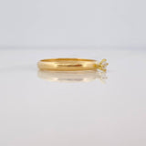Anillo Solitario 0.75g / T5 3/4 Oro Amarillo 18K