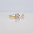 Anillo Solitario 2.35g / T7 Oro Amarillo 18K