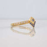 Anillo Rombo 1.6g / T6 Oro Amarillo 18K