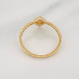 Anillo Rombo 1.6g / T6 Oro Amarillo 18K