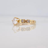 Anillo Solitario 2.5g / T5 3/4 Oro Amarillo 18K