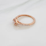 Anillo Churumbela 2.15gr / T6 1/4 / Oro Rosa 18K %