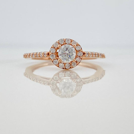 Anillo Churumbela 2.15gr / T6 1/4 / Oro Rosa 18K %